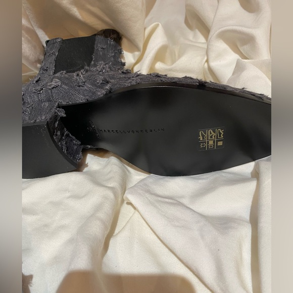 Marcell Von Berlin Men’s Denim Chelsea Boots - Picture 9 of 10